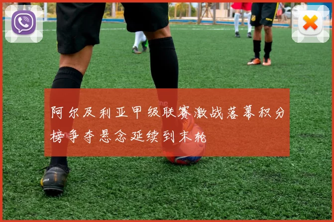 阿尔及利亚甲级联赛激战落幕积分榜争夺悬念延续到末轮