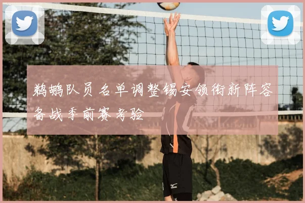 鹈鹕队员名单调整锡安领衔新阵容备战季前赛考验
