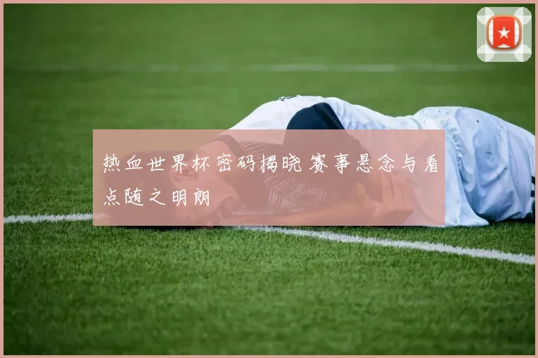 热血世界杯密码揭晓 赛事悬念与看点随之明朗